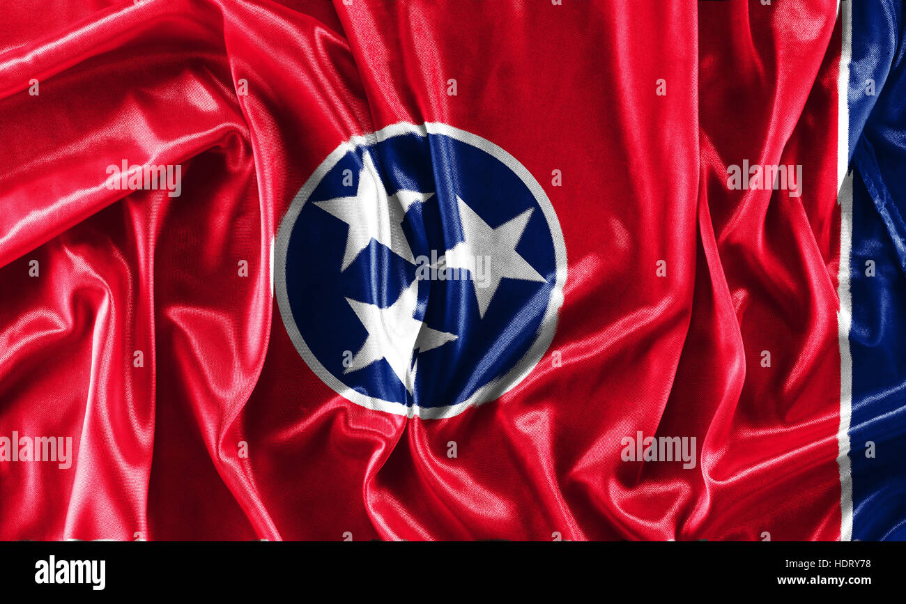 close-up of the Tennessee state - USA Stock Photo