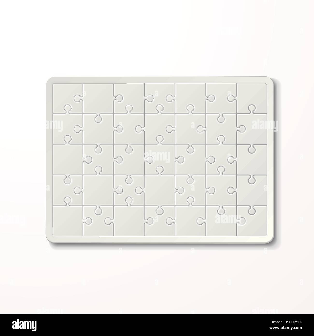 Blank puzzles Stock Vector Images - Alamy