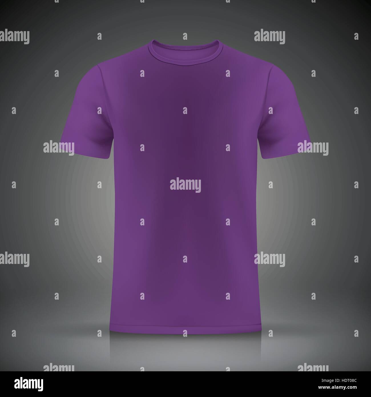 Purple t shirt Stock Vector Images Alamy