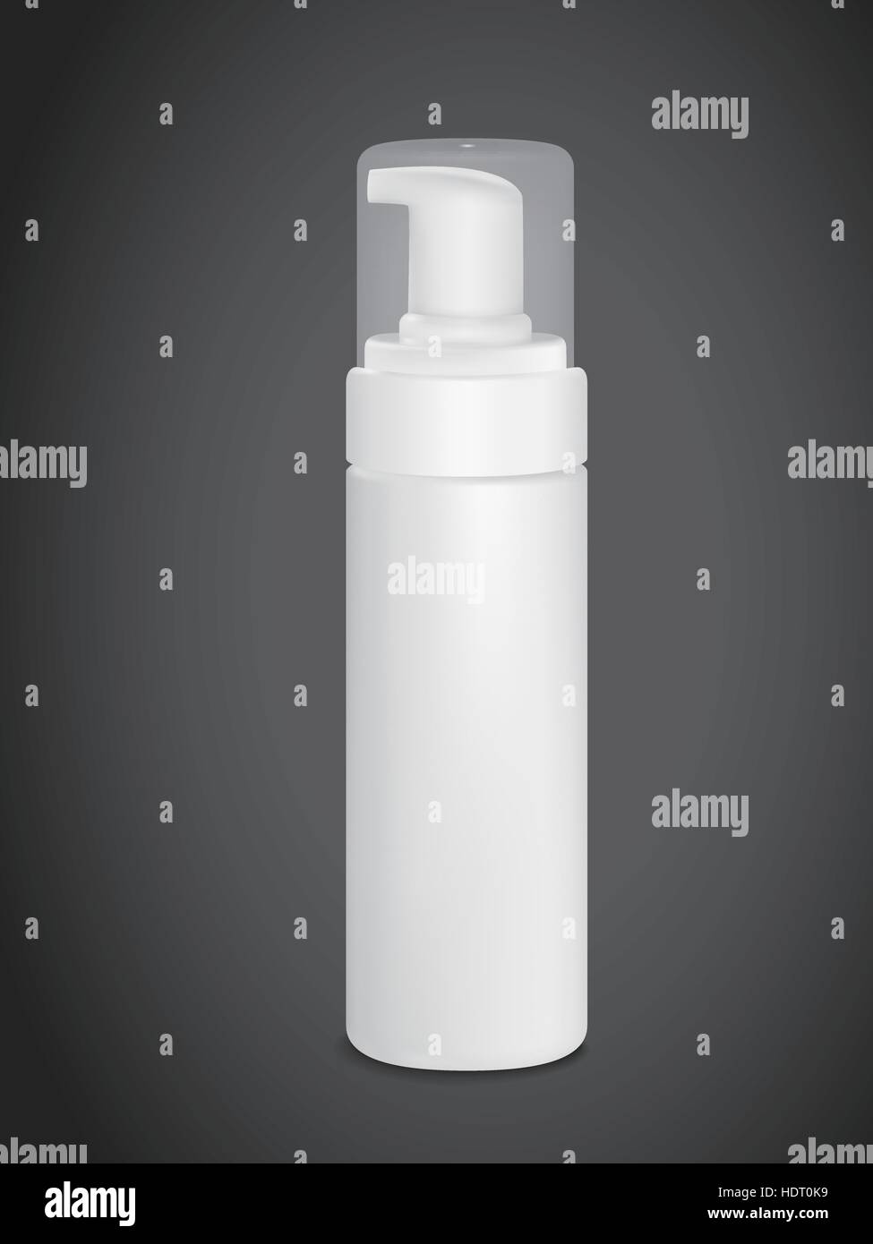 blank spray can isolated on black background Stock Vector Image & Art ...