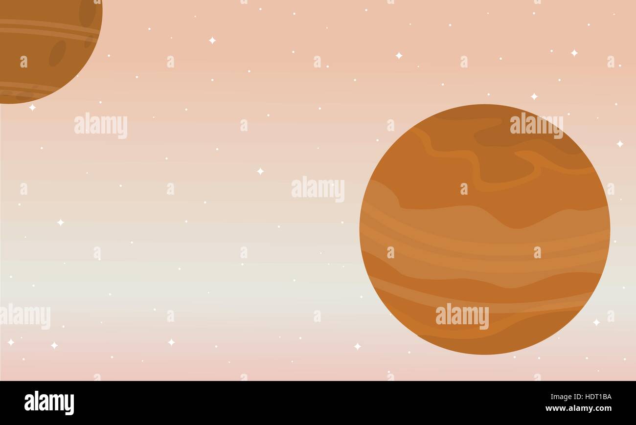 Space nature landscape collection stock Stock Vector Image & Art - Alamy
