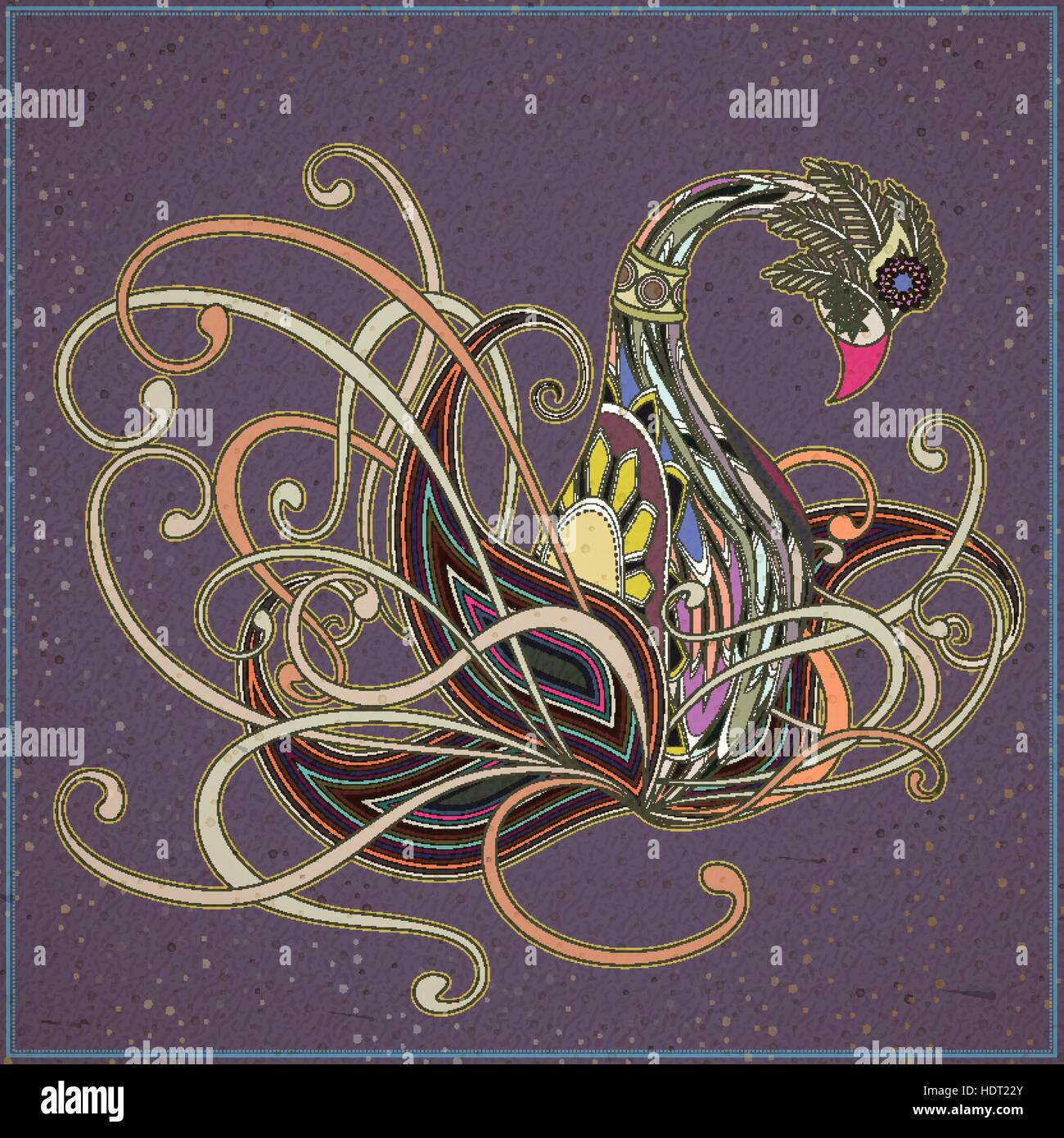 Book cover swan Stock Vector Images - Alamy