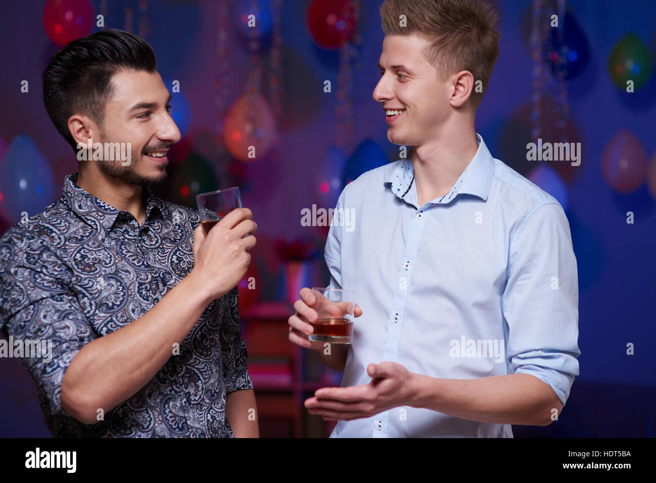 Two men only talk hi-res stock photography and images - Alamy