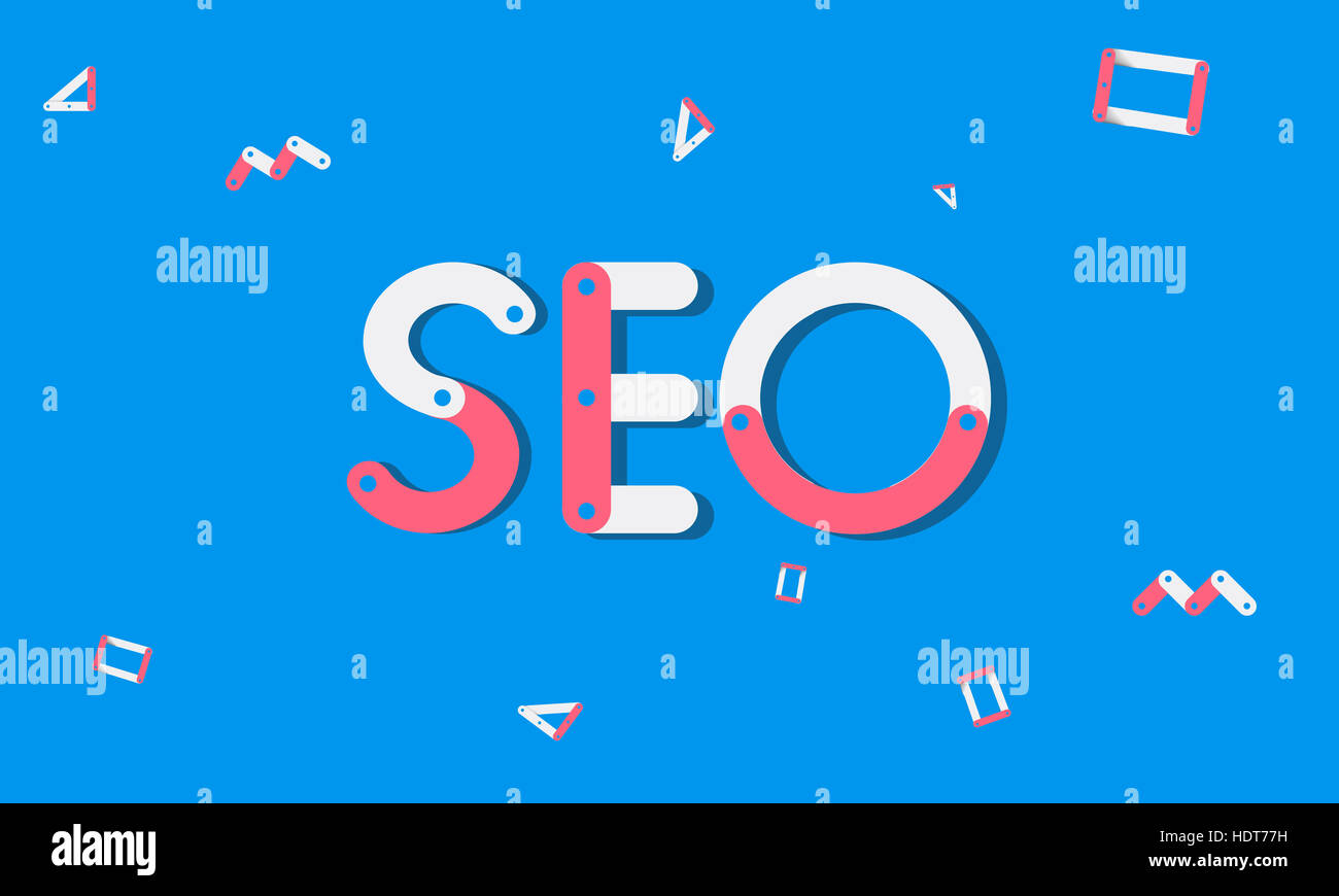 Domain Hompage Html Web Design Webinar SEO Concept Stock Photo