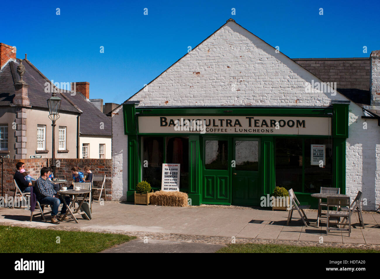 Ulster Folk and Transport Museum, Ballycultra town, Belfast, Northern