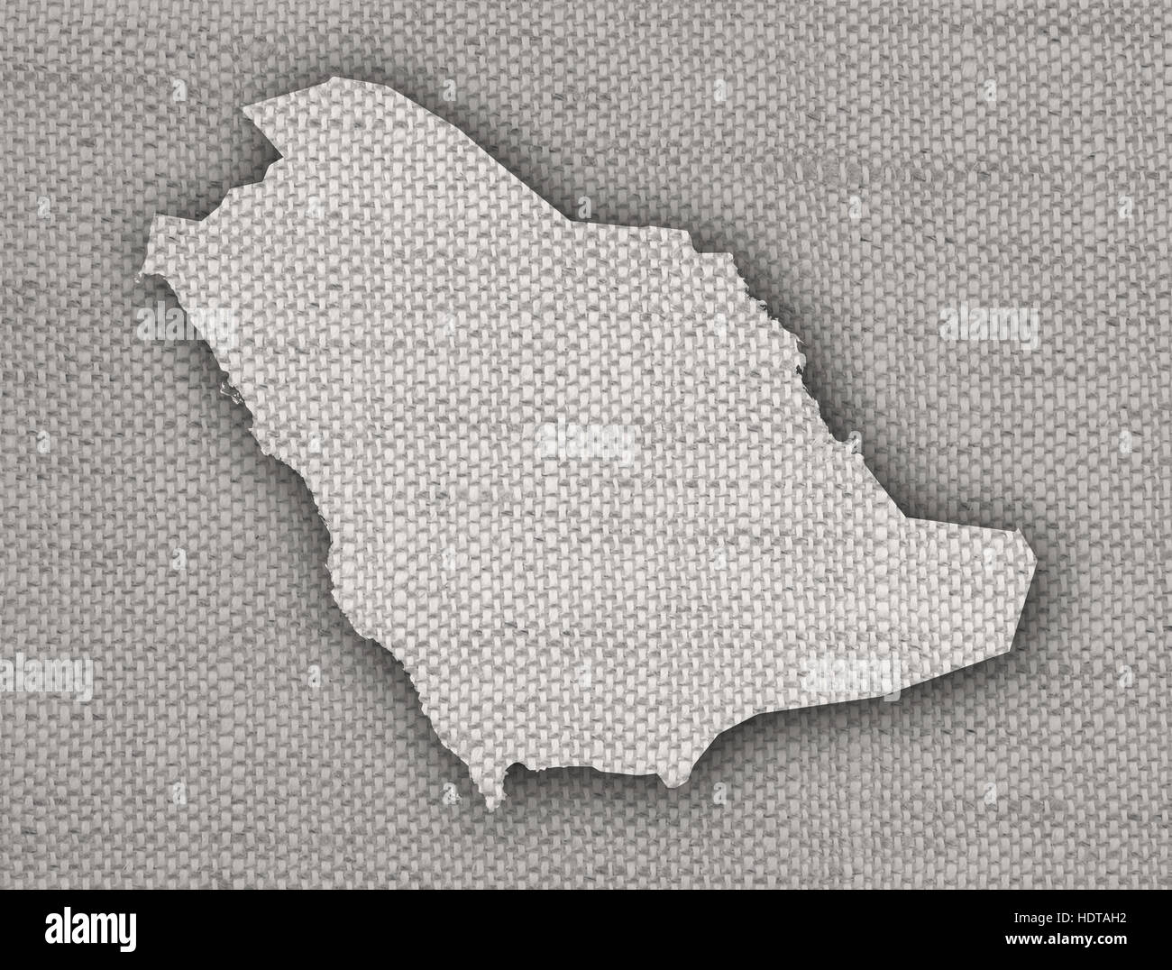 Saudi arabia country on map hi-res stock photography and images - Alamy