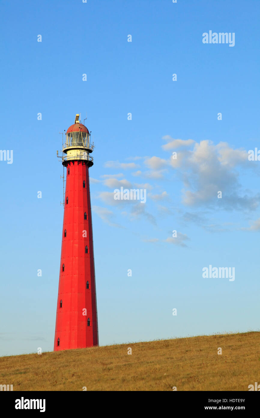 Lange Jaap, Kijkduin Light, Den Helder Light, lighthouse, North Holland Province, Holland, The Netherlands Stock Photo