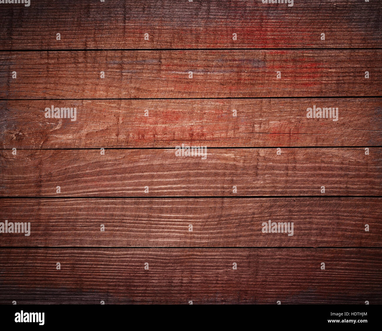 Dark brown wooden planks, tabletop, floor surface. Stock Photo