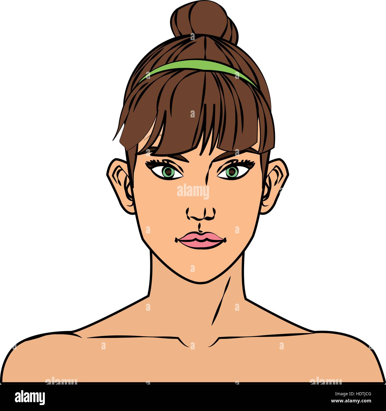 Isolated woman cartoon design Stock Vector Image & Art - Alamy
