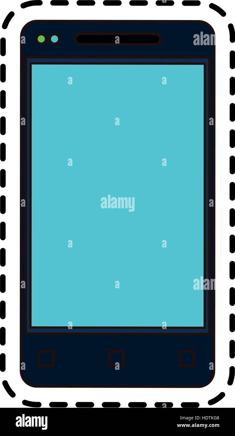 Isolated smartphone device design Stock Vector Image & Art - Alamy