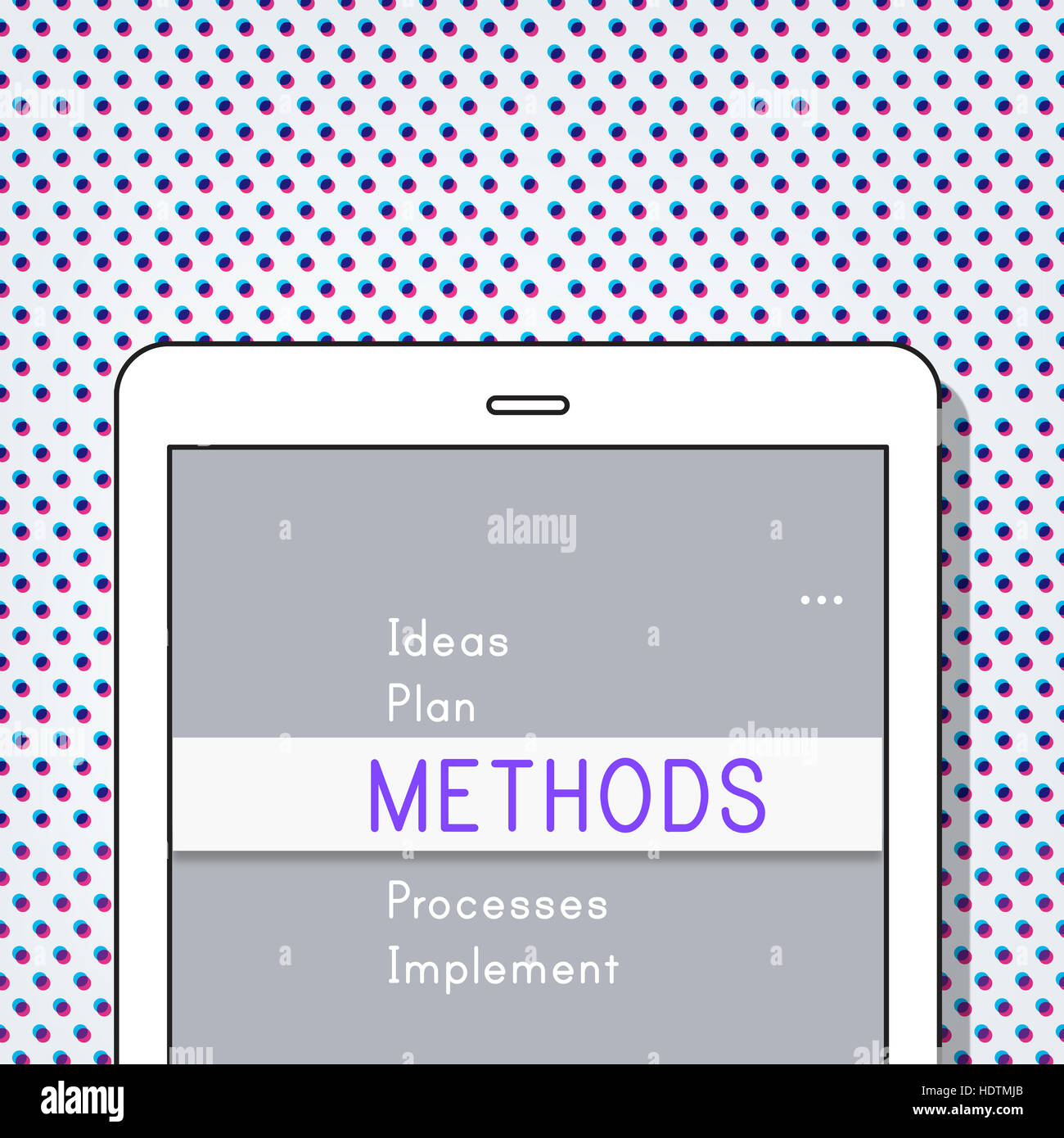 Methods Support Plan Process Ideas Performance Concept Stock Photo Alamy