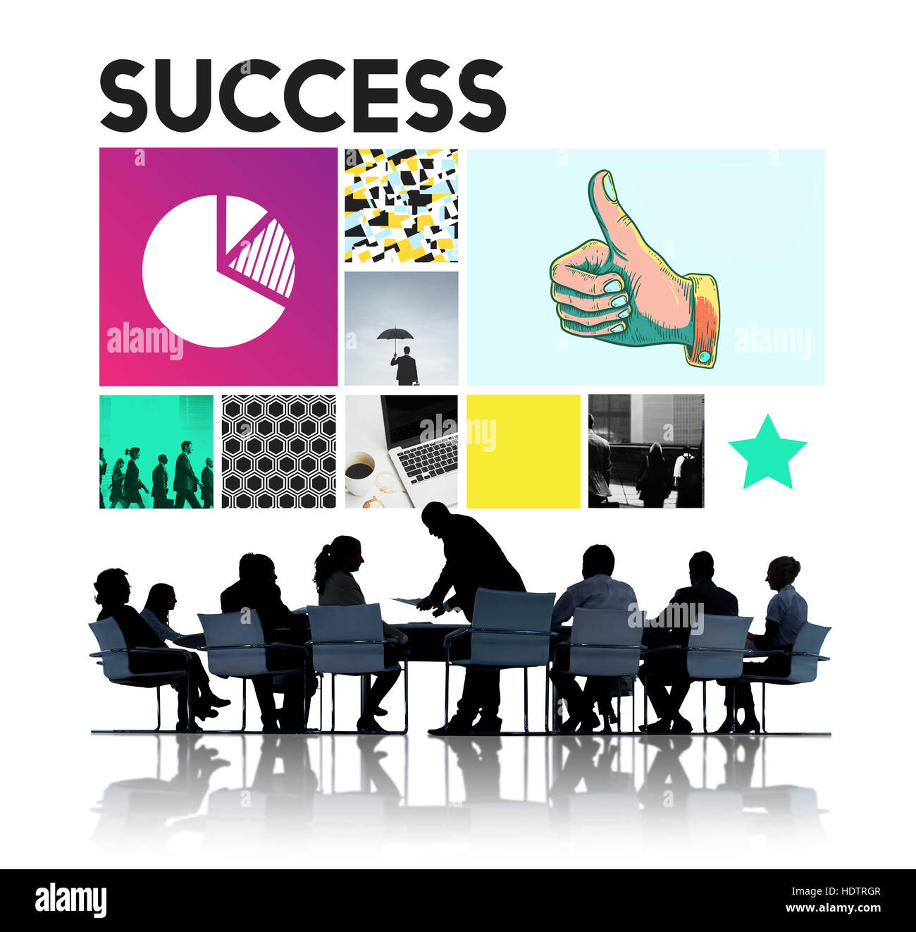 Thumbs Up Brand Market Share Selling Concept Stock Photo Alamy