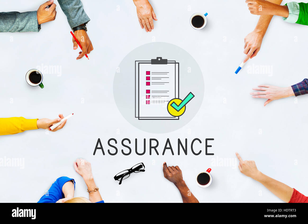 Quality Assurance Clipboard Icon Stock Photo Alamy