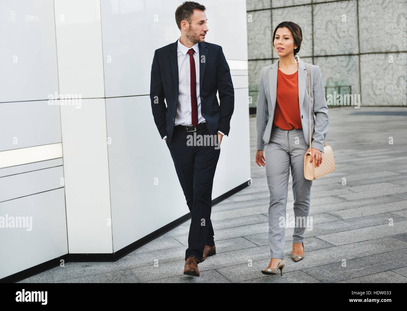 Business People Commuter Walking City Life Concept Stock Photo - Alamy