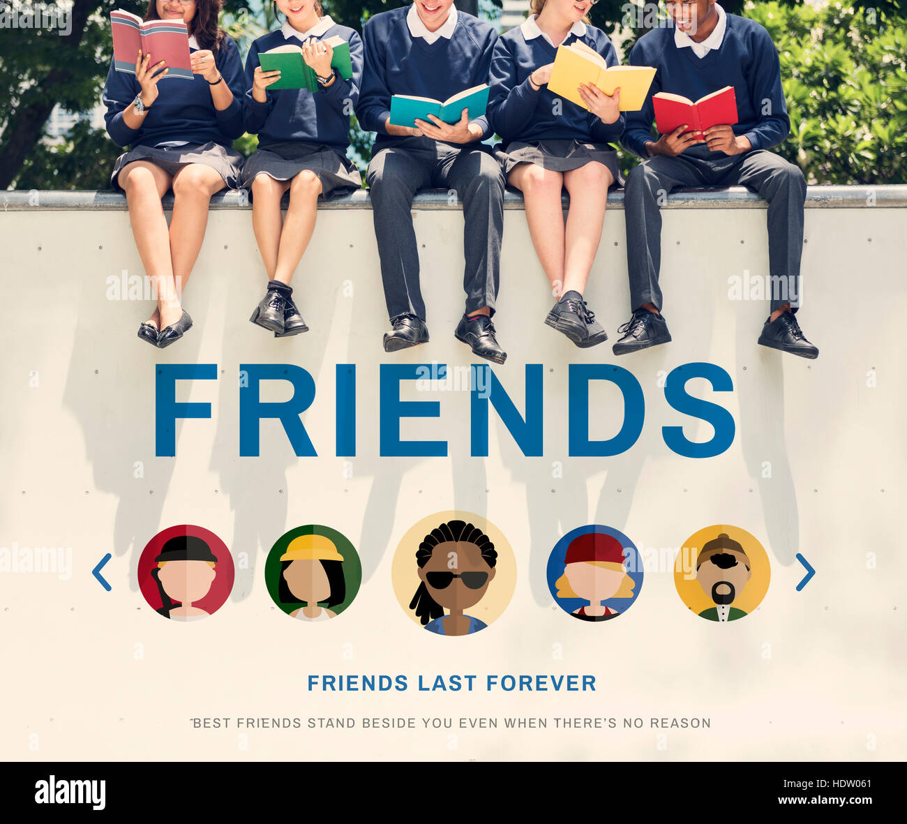 Friends Friendship Together Communication Concept Stock Photo Alamy