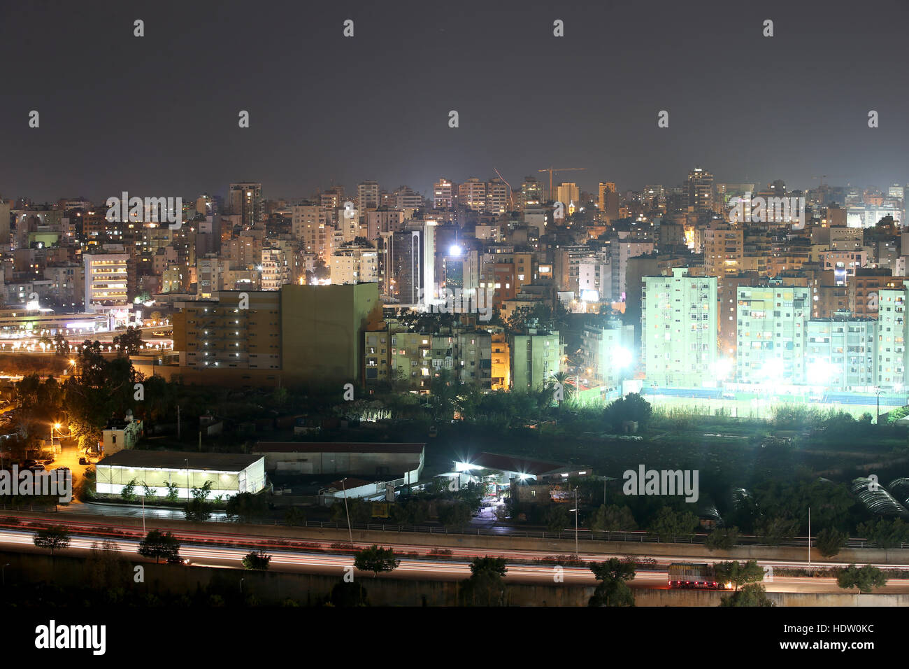 A general view of the Downtown area of Beirut city. The Scottish ...