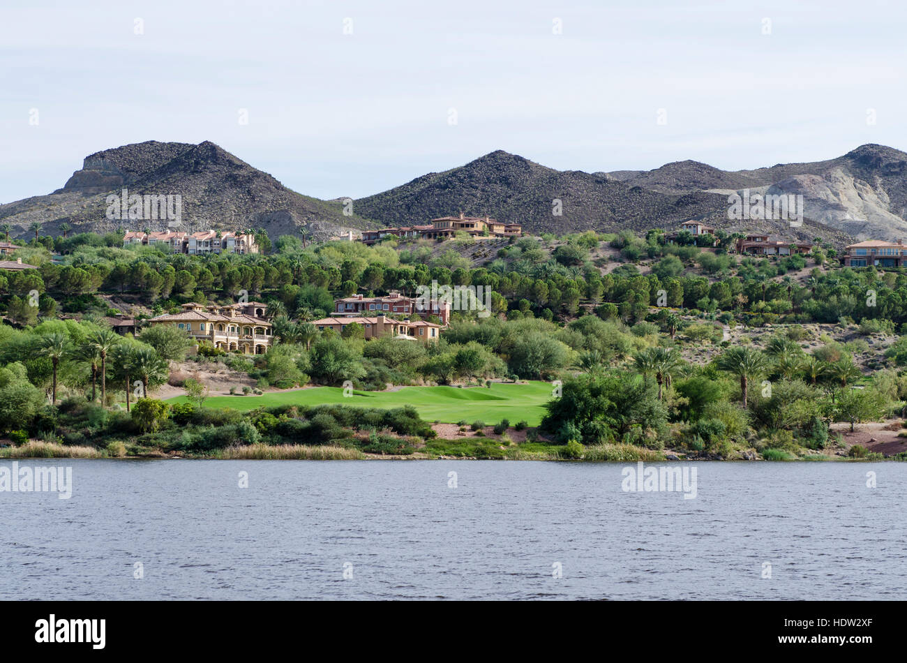 Residences at Lake Las Vegas, Las Vegas, Nevada Stock Photo - Alamy