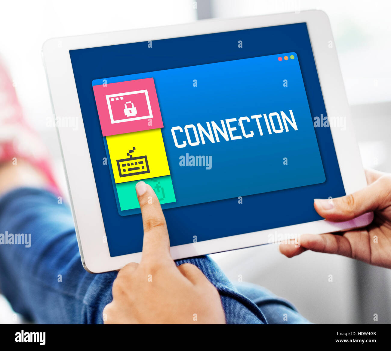 Access Connection Internet Technology Concept Stock Photo - Alamy
