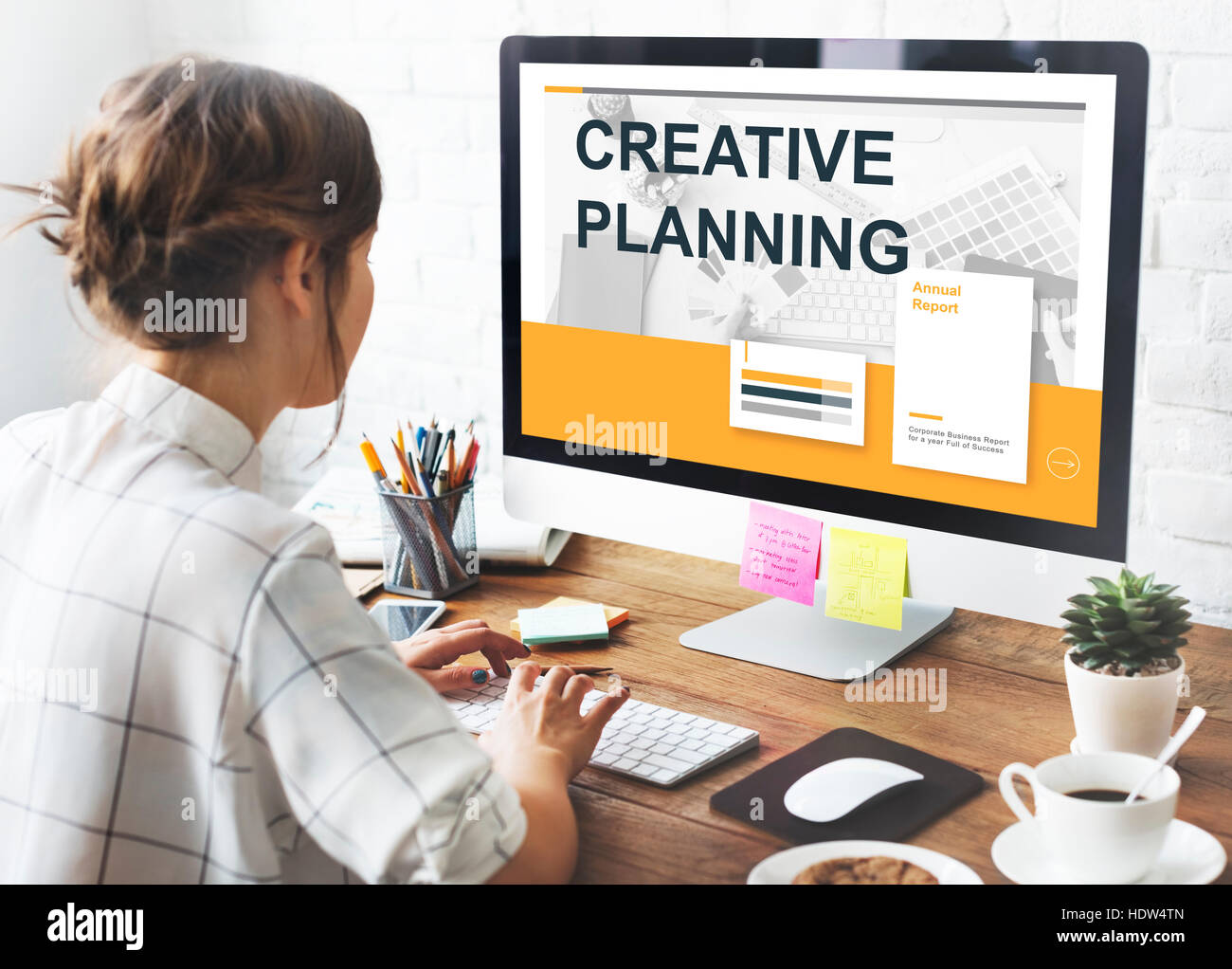 Creative Thinking Process Design Graphic Concept Stock Photo - Alamy