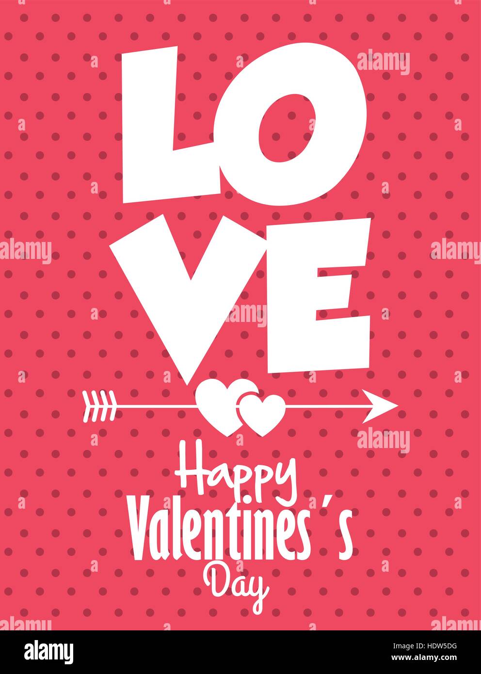 happy valentines day card vector illustration design Stock Vector Image ...