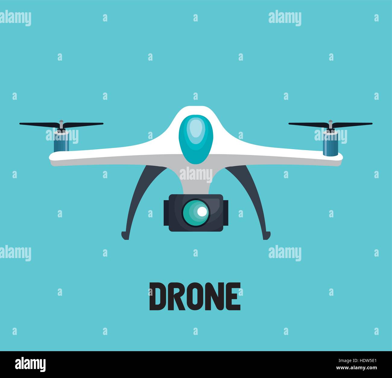 drone technology service icon vector illustration design Stock Vector ...