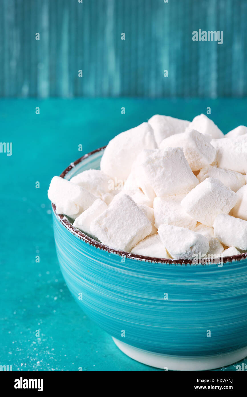 Homemade vanilla marshmallow Stock Photo Alamy