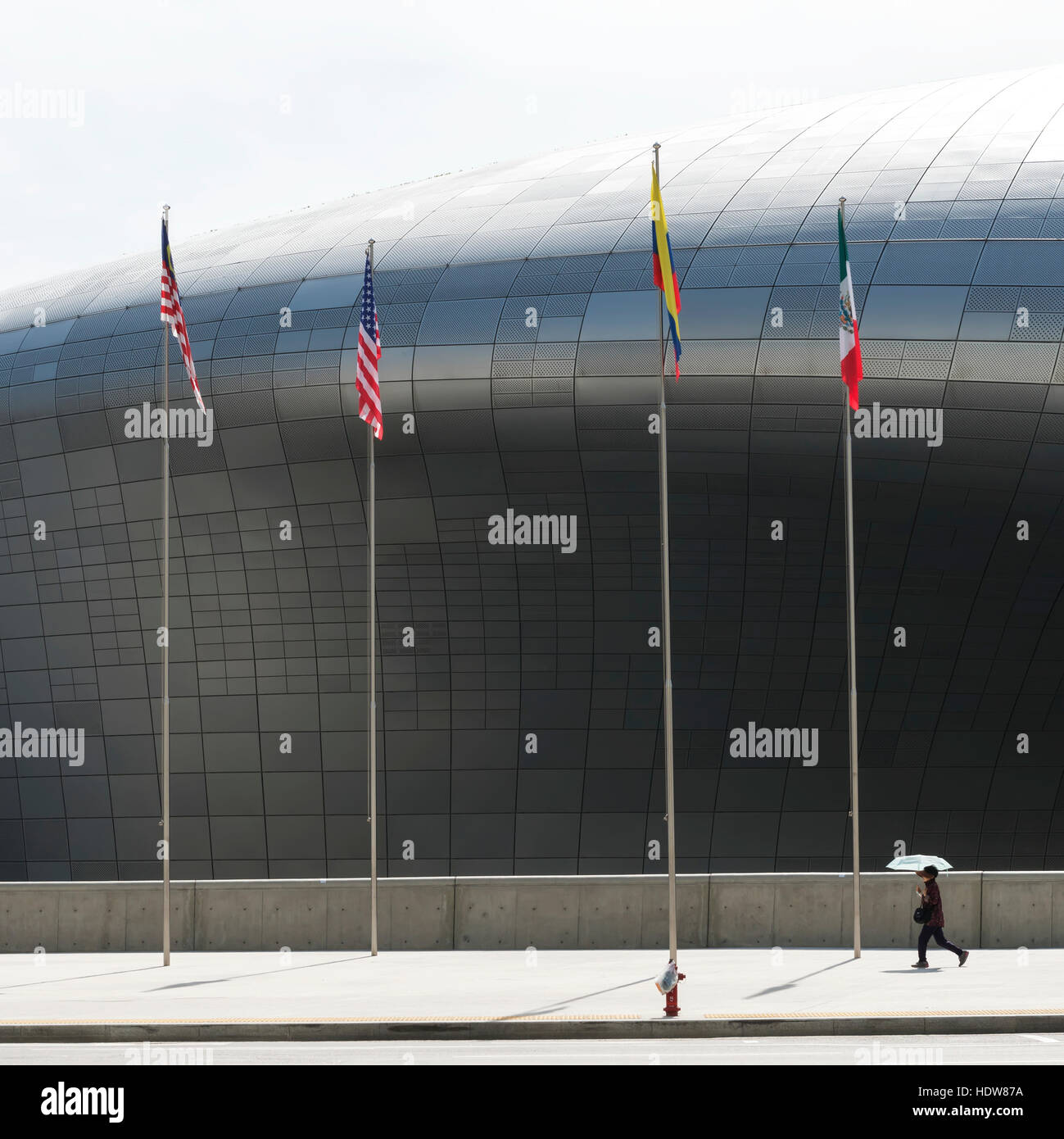 Dongdaemun Design Plaza; Seoul, South Korea Stock Photo