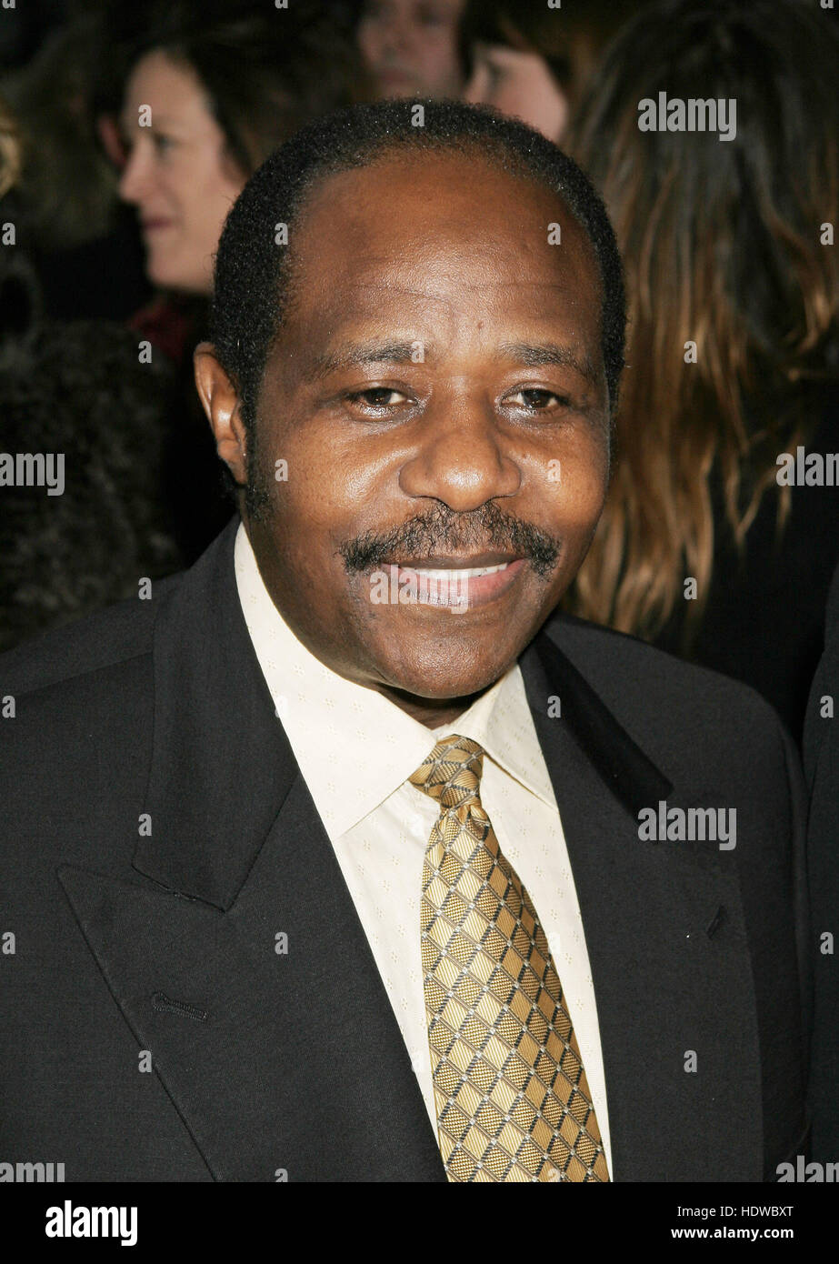 Paul Rusesabagina, the inspiration for the film, Hotel Rwanda, arrives at the 10th Annnual Critic's Choice Awards in Los Angeles, California on Sunday January 10, 2005. Photo credit: Francis Specker Stock Photo