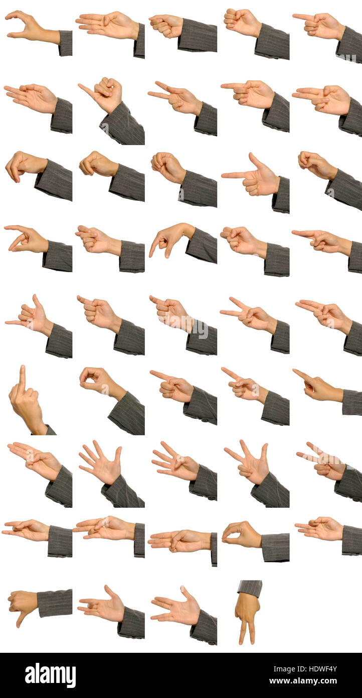 Гангстерские жесты руками