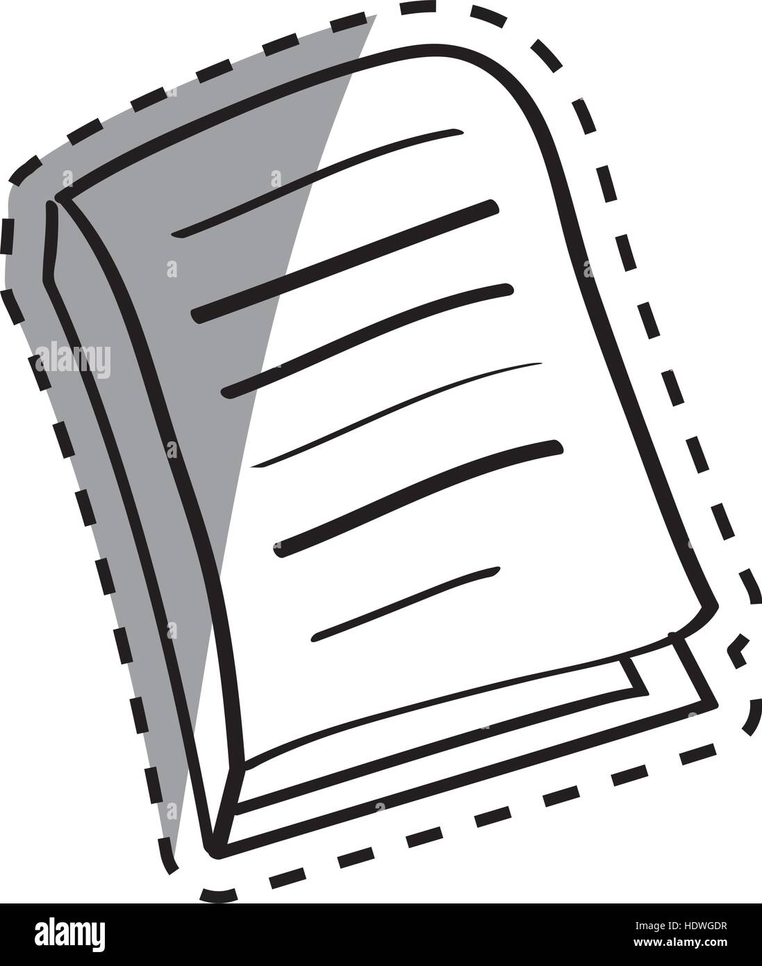 Isolated book draw icon vector illustration graphic design Stock Vector ...