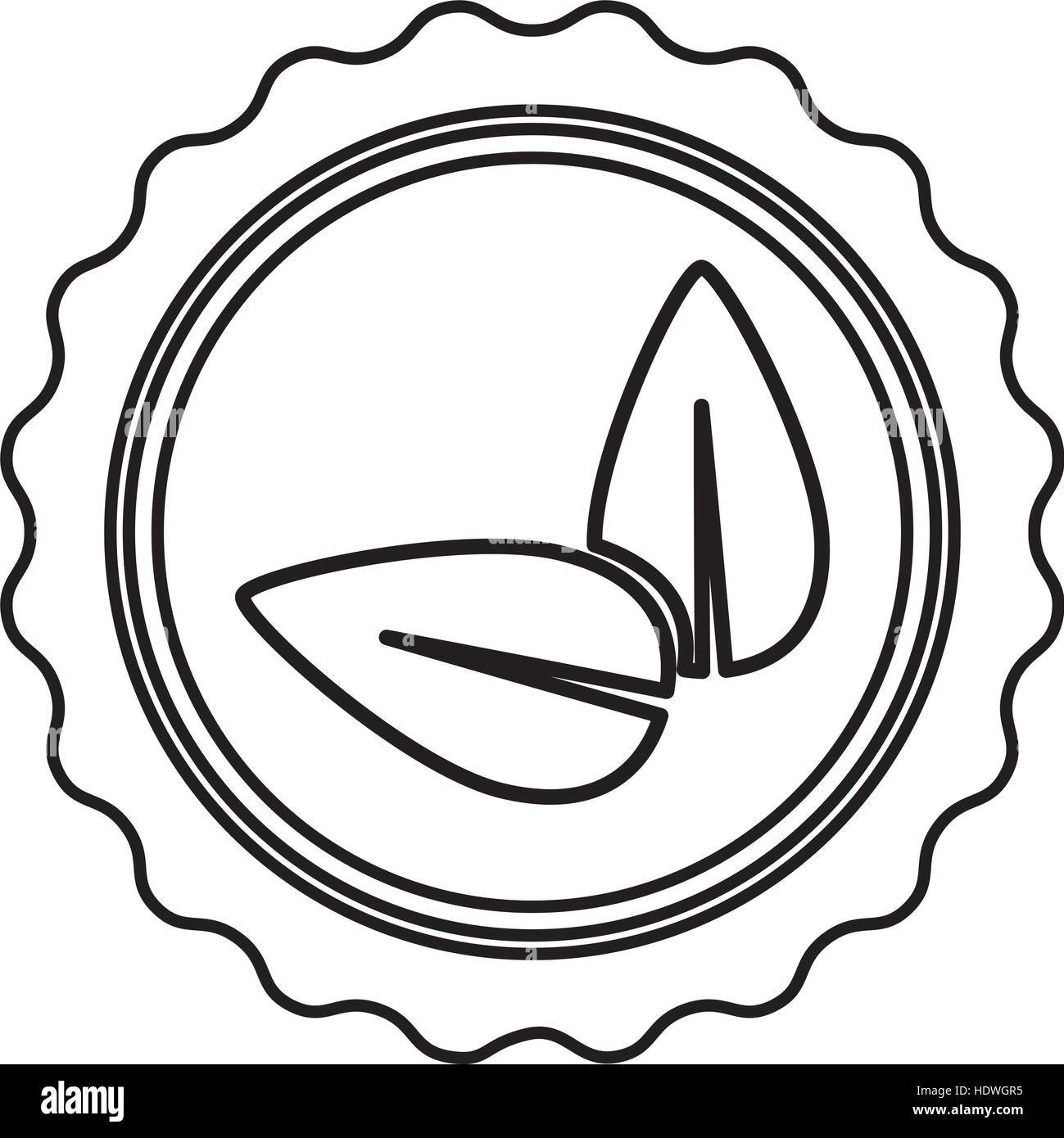 Isolated natural leaves icon vector illustration graphic design Stock ...