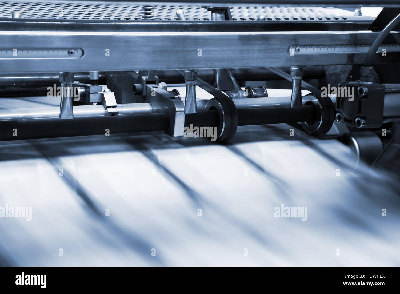 print process in a modern printing shop Stock Photo Alamy