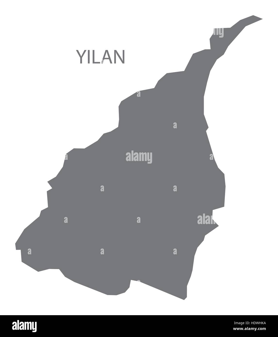 Taiwan Map Stock Vector Images Alamy