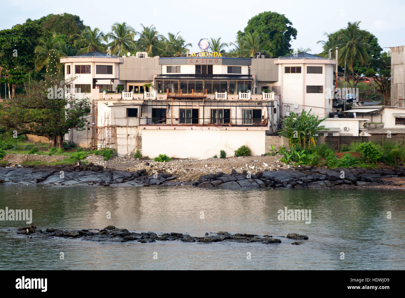 Freetown Casino, Sierra Leone Stock Photo