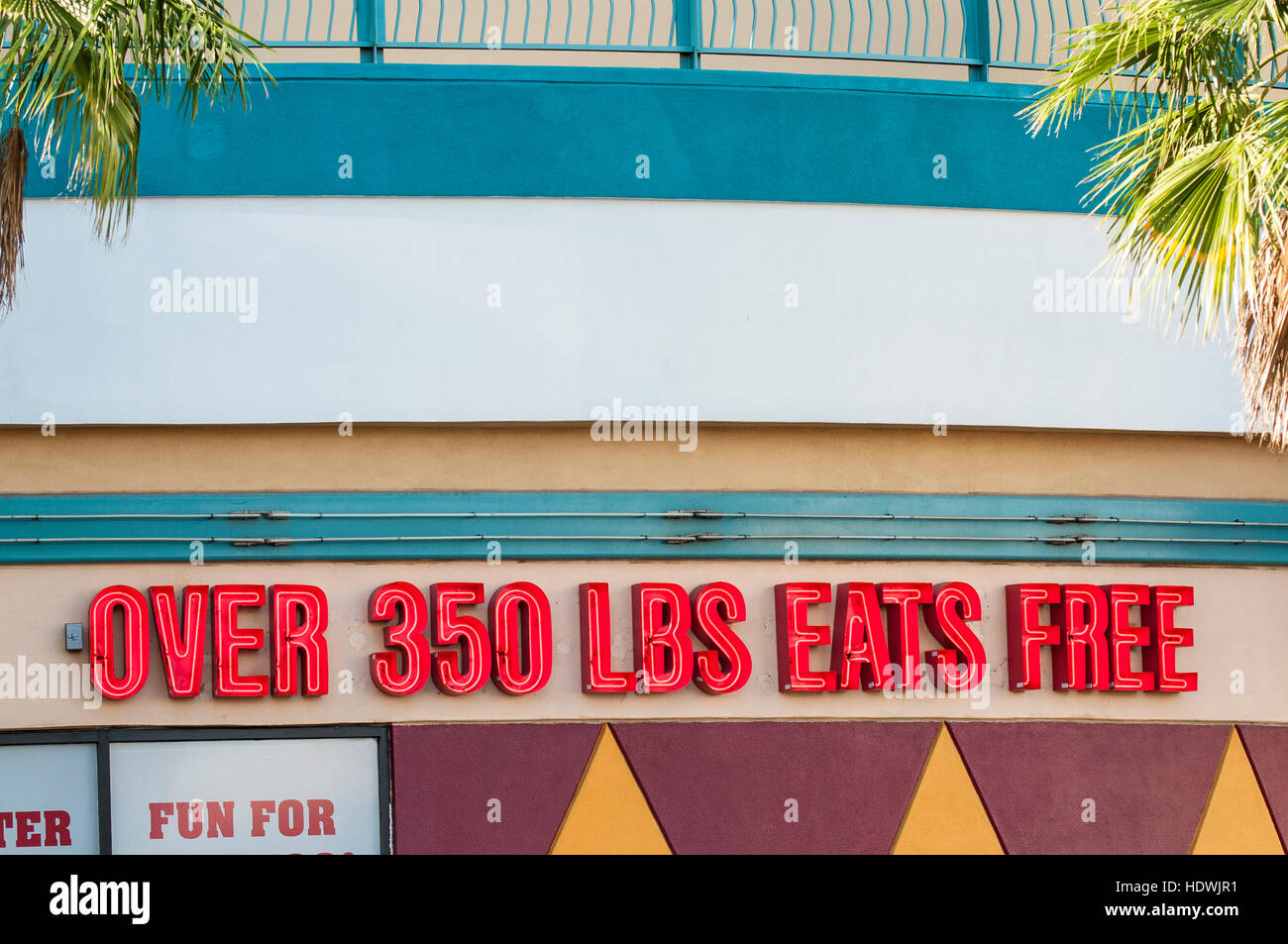 Heart Attack Grill, Las Vegas, Nevada. Stock Photo