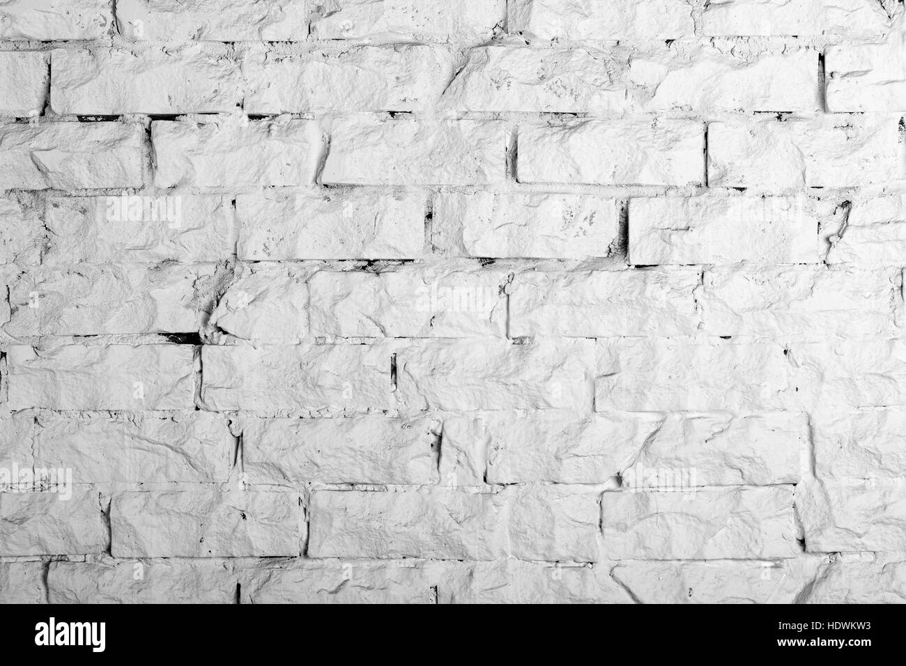 Backgrounds collection - White painted brick wall closeup texture Stock ...