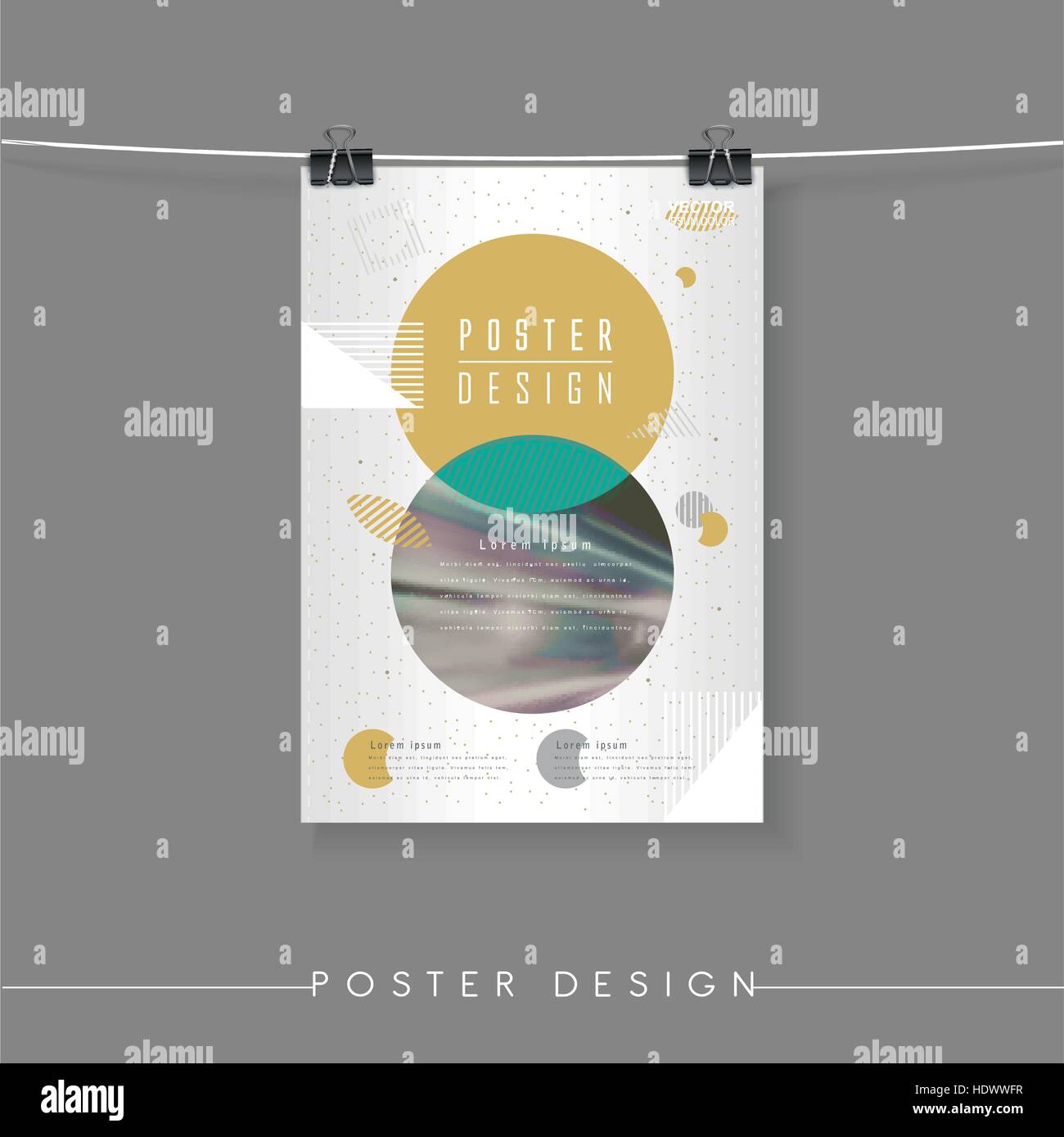 Modern abstract poster hi-res stock photography and images - Alamy