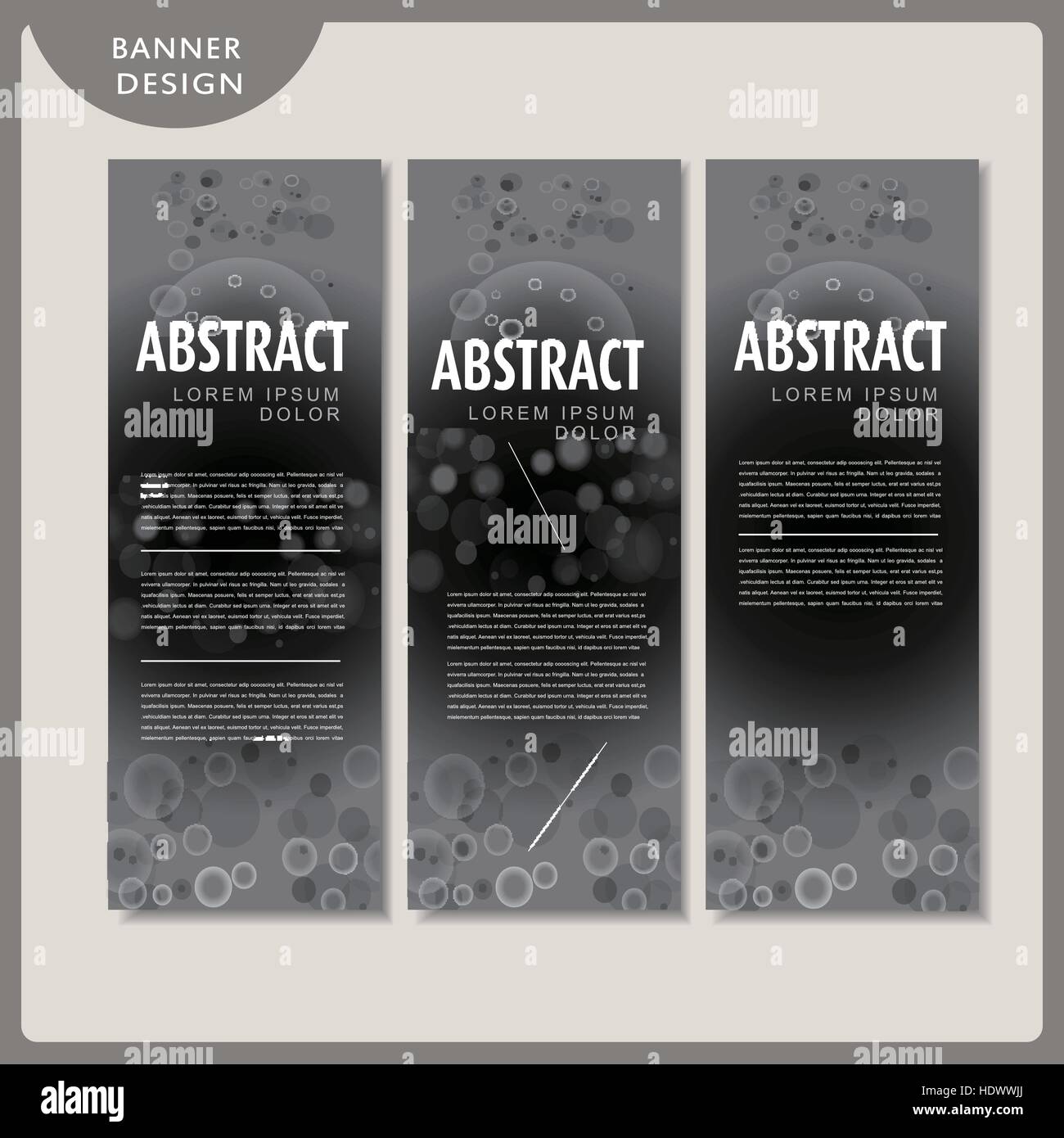 simplicity banner template design with translucent bubble elements Stock Vector Image & Art Alamy