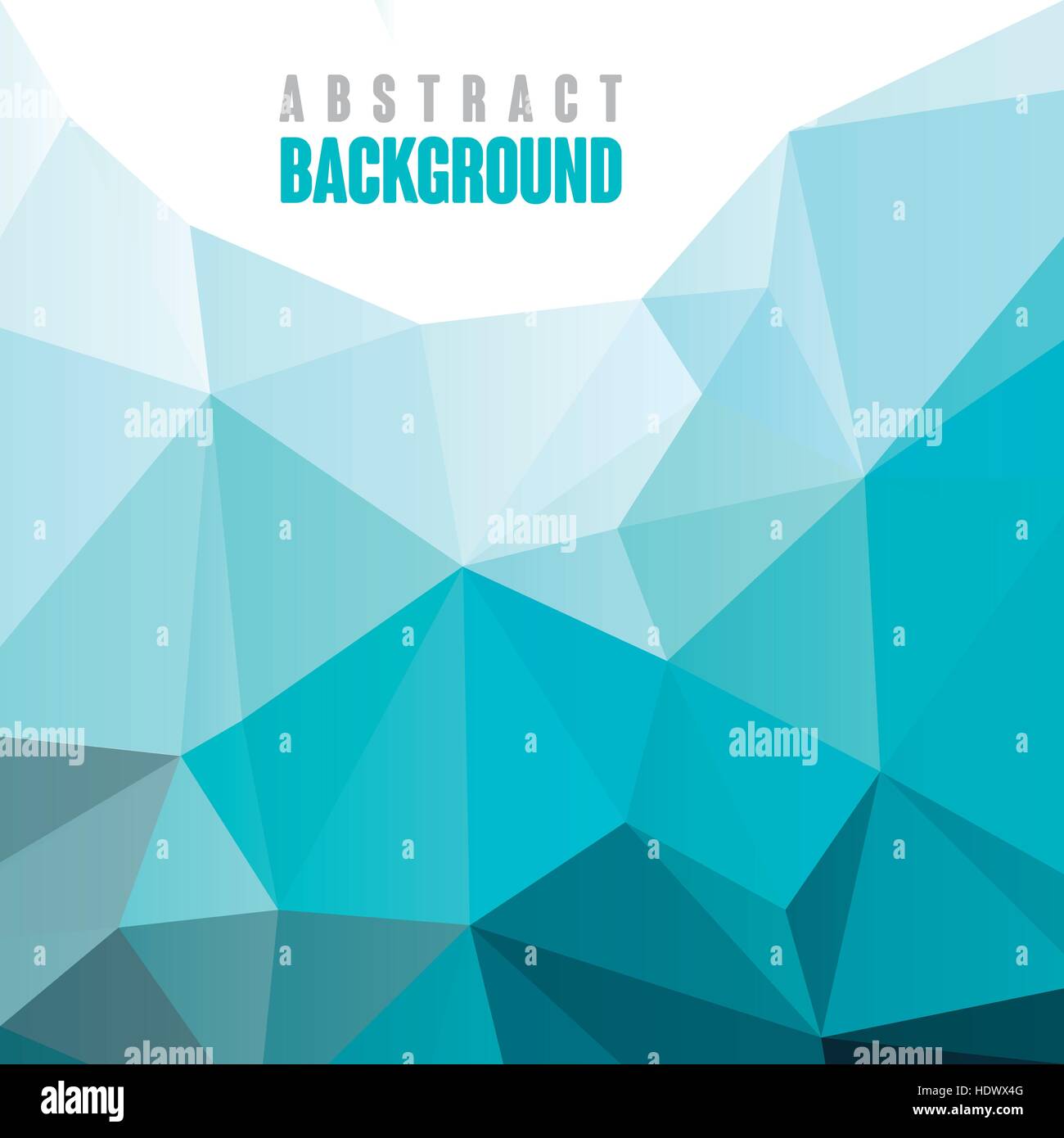 abstract geometric style background template in blue Stock Vector Image ...
