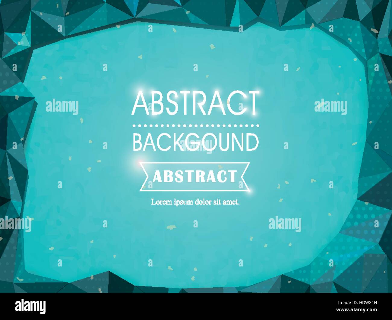 abstract polygonal background for poster template in blue Stock Vector ...
