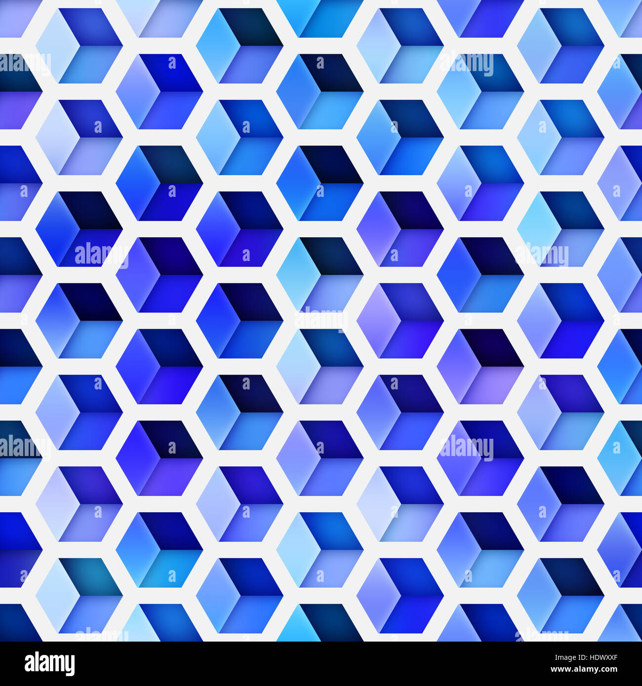 Gradient Cubes Tiling. Seamless Multicolor Pattern Stock Photo - Alamy