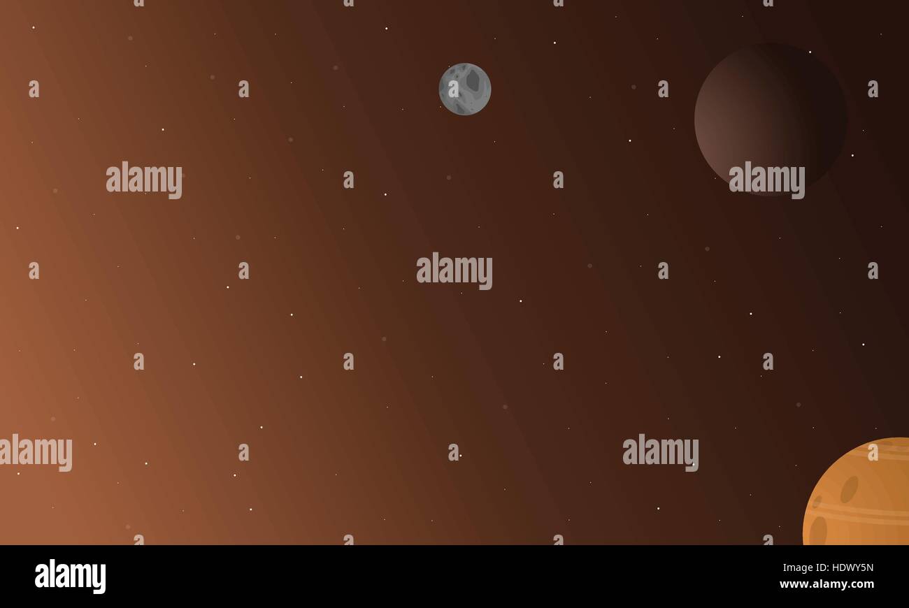 Beauty of planet space and star Stock Vector Image & Art - Alamy