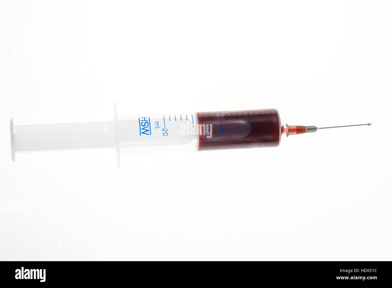 Medical disposable products, syringe, venipuncture, blood draw Stock