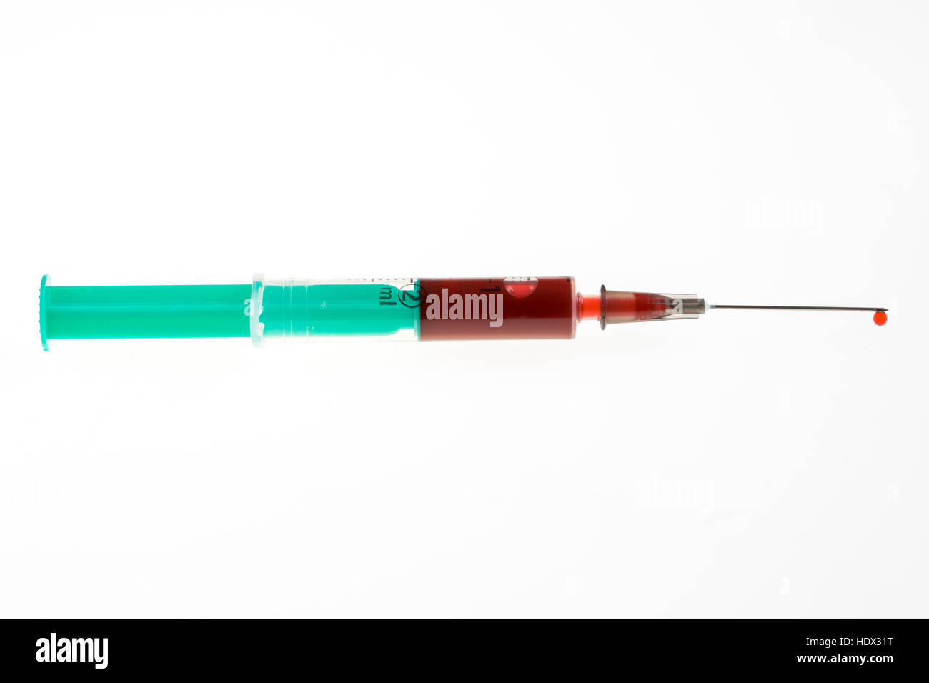 Medical disposable products, syringe, venipuncture, blood draw Stock