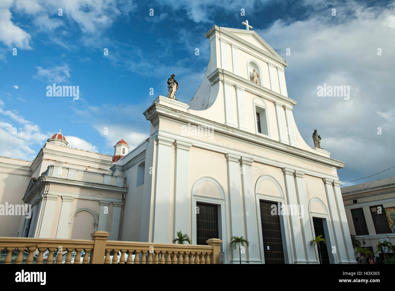 San Juan Cathedral (St. John the Baptist), Old San Juan, Puerto Rico Stock  Photo - Alamy