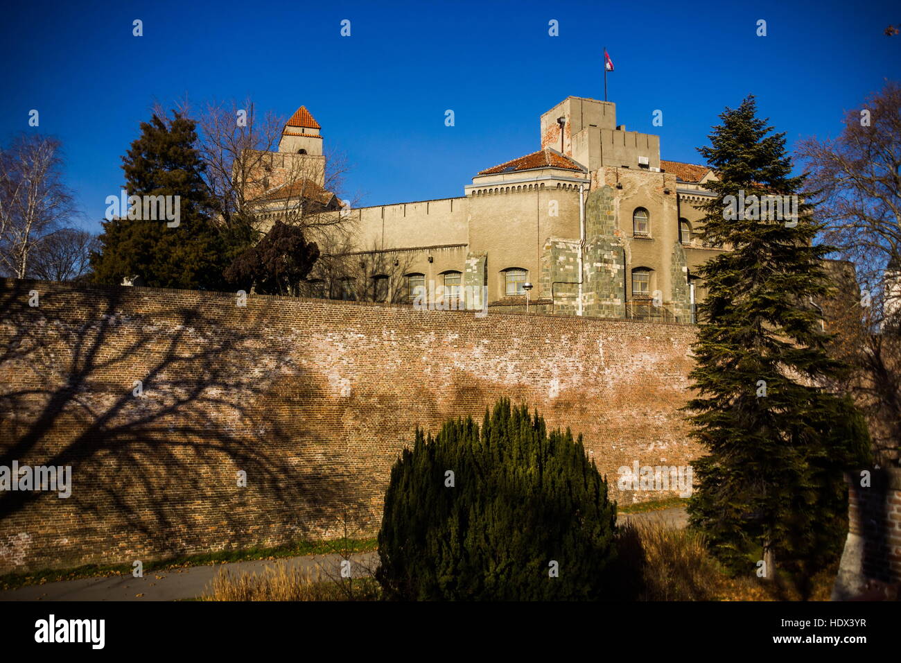 Belgrade fortress. Serbia. Stock Photo