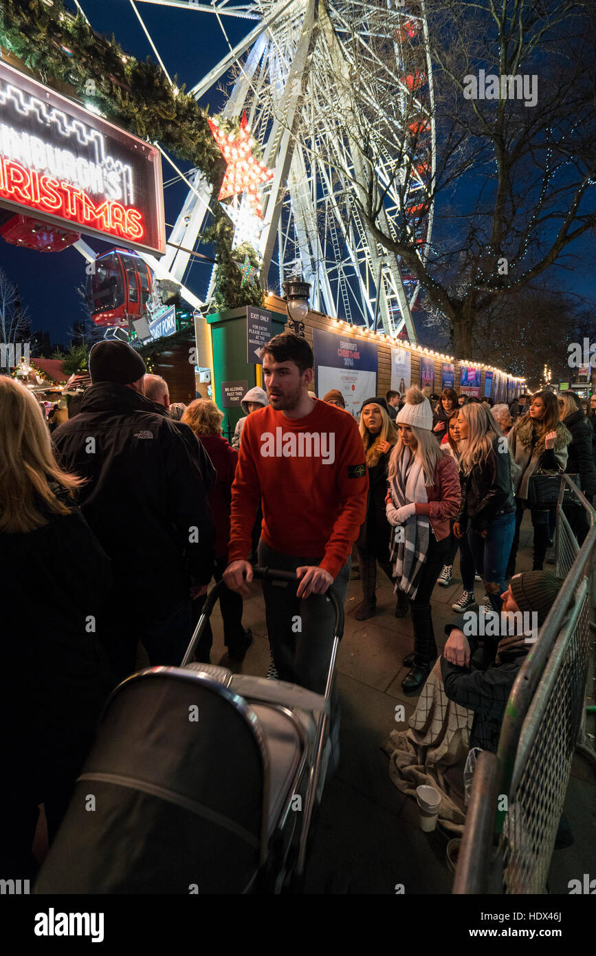 Edinburgh Christmas tourism, Scotland Christmas Market, Princes