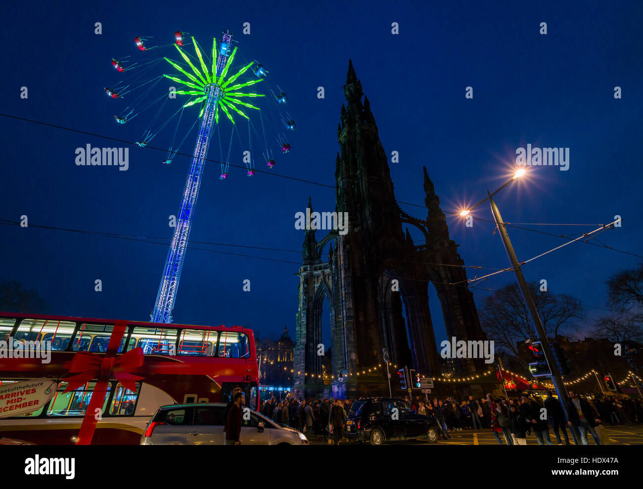 Edinburgh Christmas tourism, Scotland Christmas Market, Princes