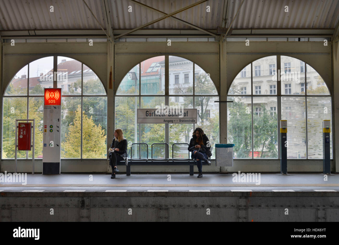 Goerlitzer Bahnhof, Kreuzberg, Berlin, Deutschland Stock Photo
