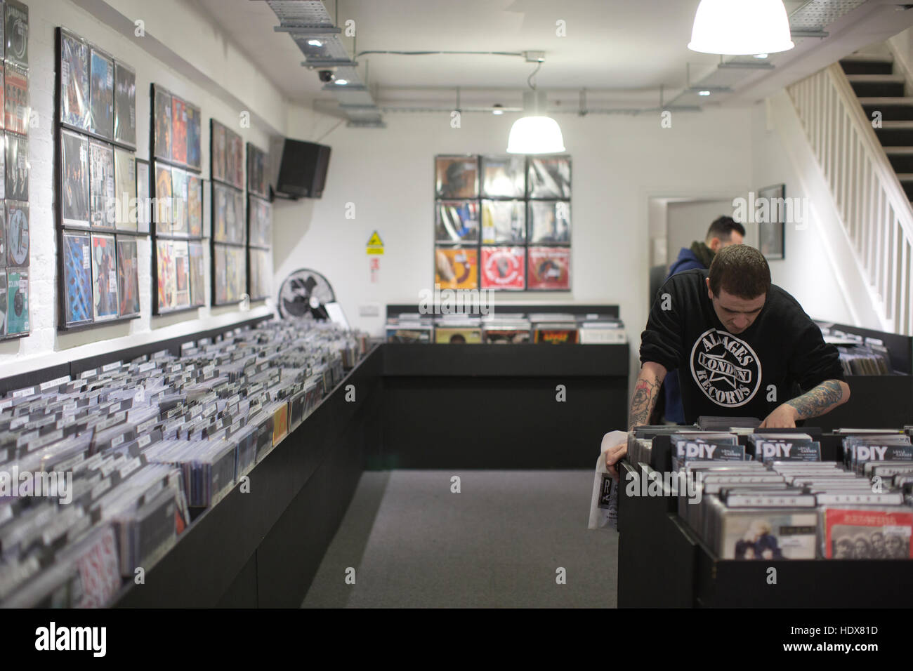 'Sister Ray' independent music store, owner and founder Phil Barton